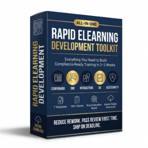 Rapid eLearning Development Toolkit